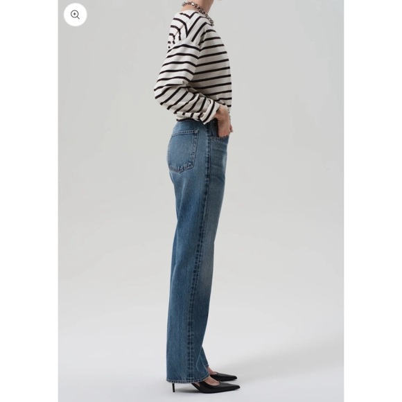 NWT Citizens of Humanity Baretta Straight-Leg Jeans Babylonia Blue 28 - Picture 3 of 13